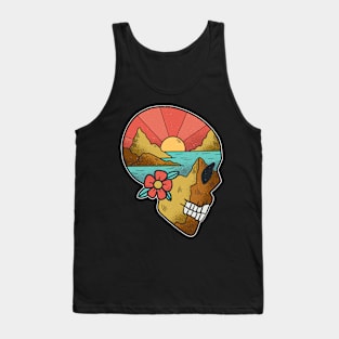 Skull Landscape Tank Top